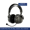 AUDEZE HIFI Maxwell Bluetooth 무선 게임용 헤드셋 헤드폰(PC/PS5/Xbox Playstation EsportsMusic Gaming용 마이크 포함) 5