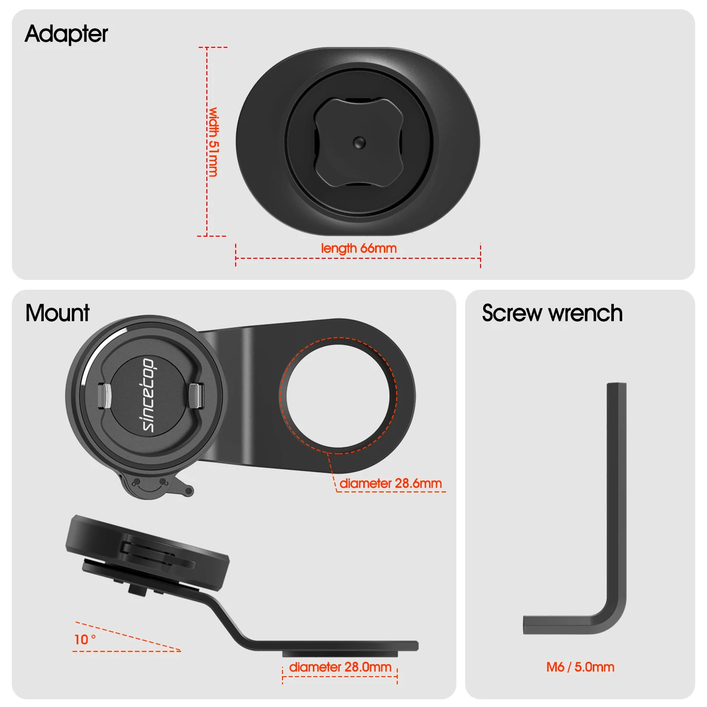 Fahrrad-Vorbau-Telefonhalterung, Mountainbike-Telefonhalter, universeller Aluminium-Lenker, Handy, Radfahren, MTB, schnelles Befestigen/Entnehmen – Detail 8