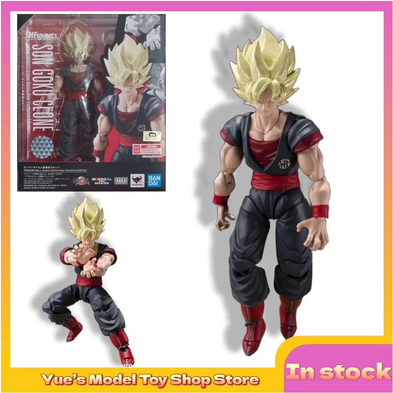 

【In Stock】Bandai SHF Dragon Ball Z Anime Saiyan Clone Son Goku Action Figure Doll Anime Model Toy Collection Gift 3.28 Big Sale