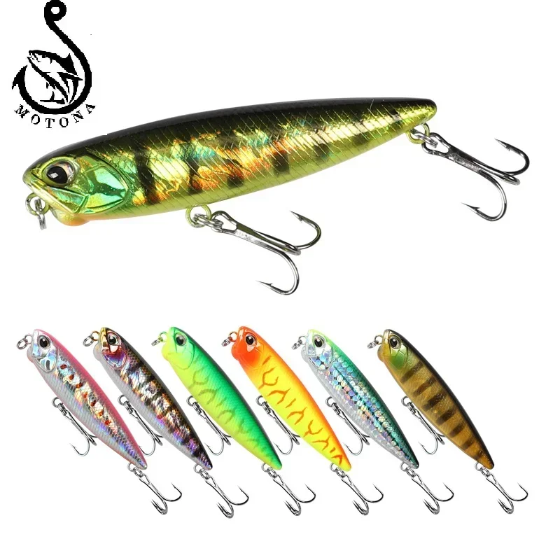 MOTONA Realis Pencil  Duo Fishing Lures 65mm5.5g Artificial Hard Bait Floating Stickbait Bass Trout Fishing Tackle Carp Fishing