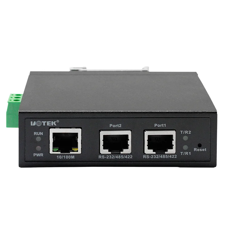 

UTEK Ethernet To RS485/422/232 Industrial Grade Serial Port Server TCP/IP RJ45 Network Communication Server