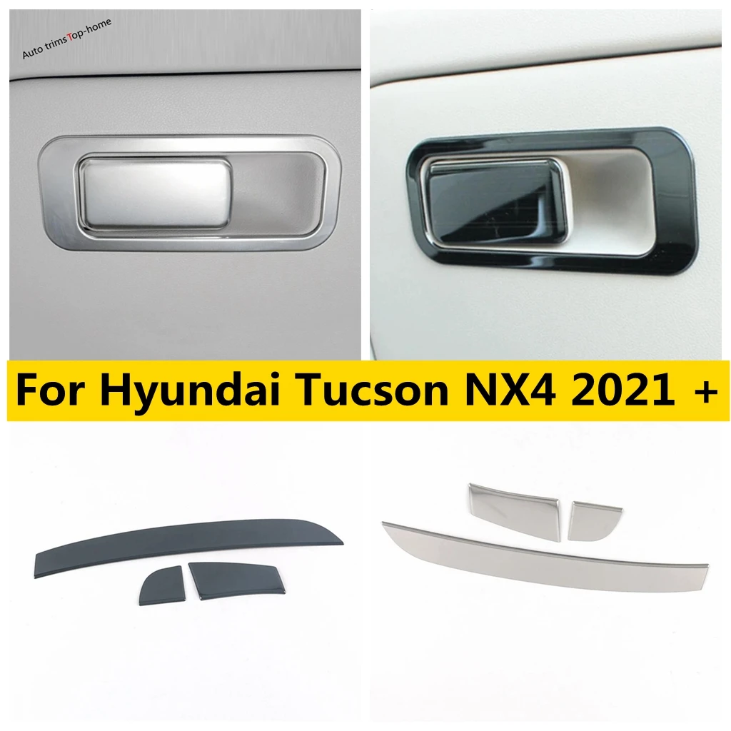 

Glove Box Sequin Dashboard Central Control Strips Decoration Frame Cover Trim For Hyundai Tucson NX4 2021 - 2023 Car Accessories