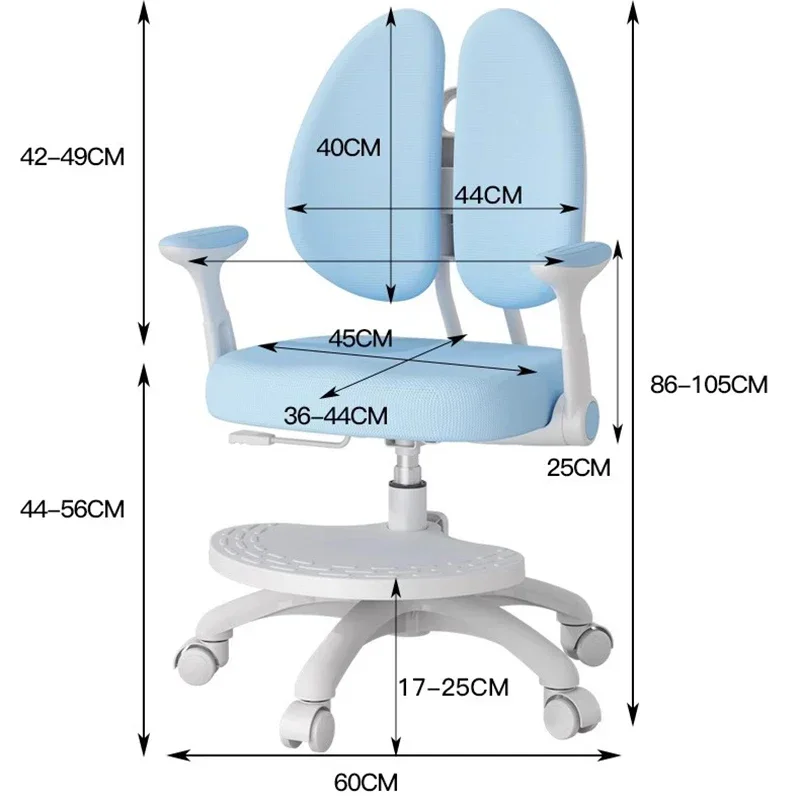 Kindermeubilair Stoel Kinderkamer Design Designer Zetels Kruk Meisje Extra Baby Silla Playa Infantil School Mot