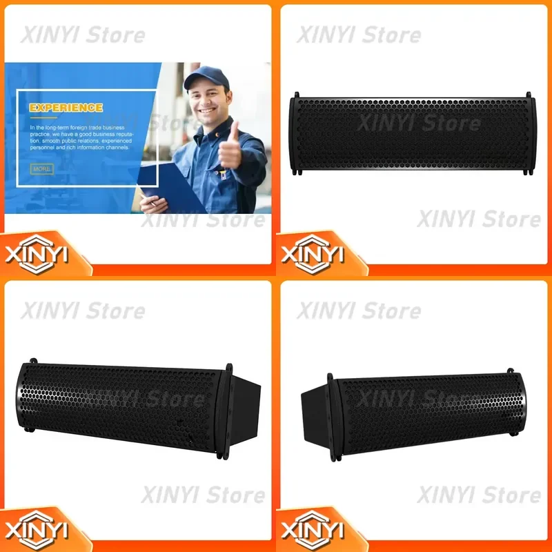 for 200W Professional Stage Mini Outdoor Speaker Custom Storage Wooden 4 Inch Performance Array Neodymium Magnet Cross Border