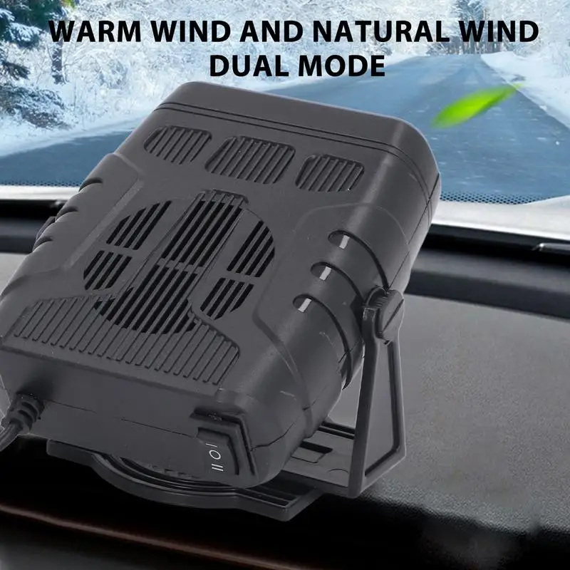 Solar Car Heater Defroster Automotive Windshield Deicing Heater Automobile Windscreen Fan Car Gadgets Fast Heating Car Warmer