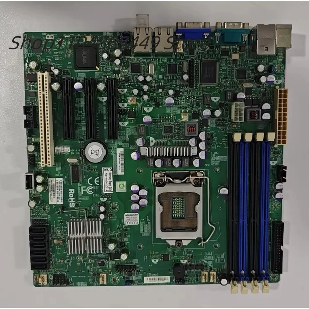 X8SIL-F-RD004 REV:1.02 اللوحة الأم الصناعية