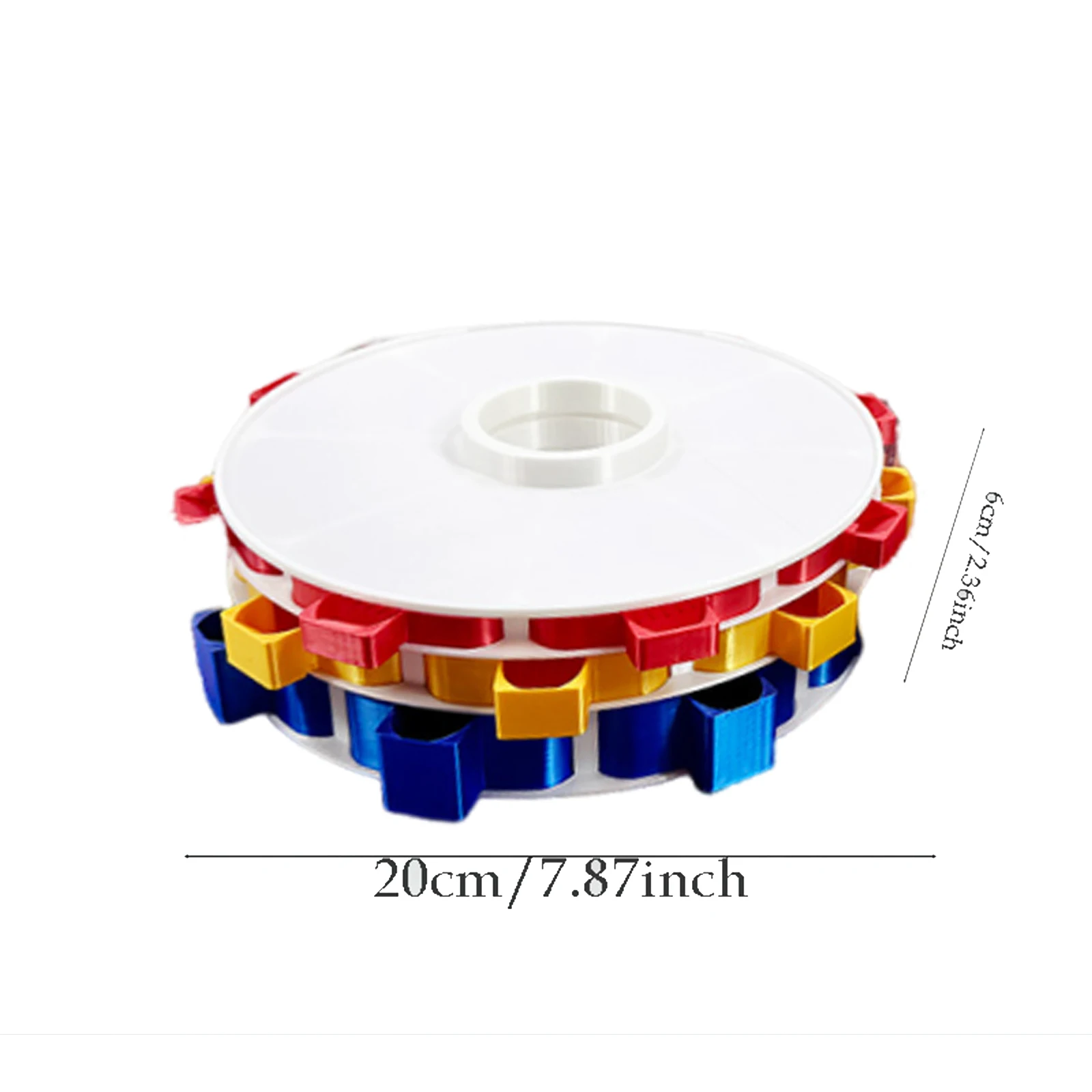 DIY 공예 프로젝트용 공예 정리 회전형 라인스톤 트레이 3D 프린팅 다이아몬드 아트 트레이 키트