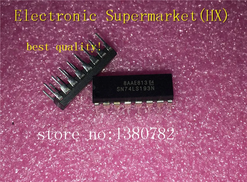 Free shipping 100pcs/lots HD74LS193P SN74LS193N 74LS193 DIP-16 New original IC in stock!