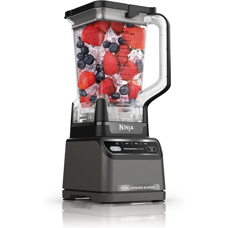 Ninja BR201AMZ Professional Blender 2.0, 1200 Watts, Auto-iQ Program, Total Crushing Blades, 72-oz. Pitcher, 4 Manual Speeds