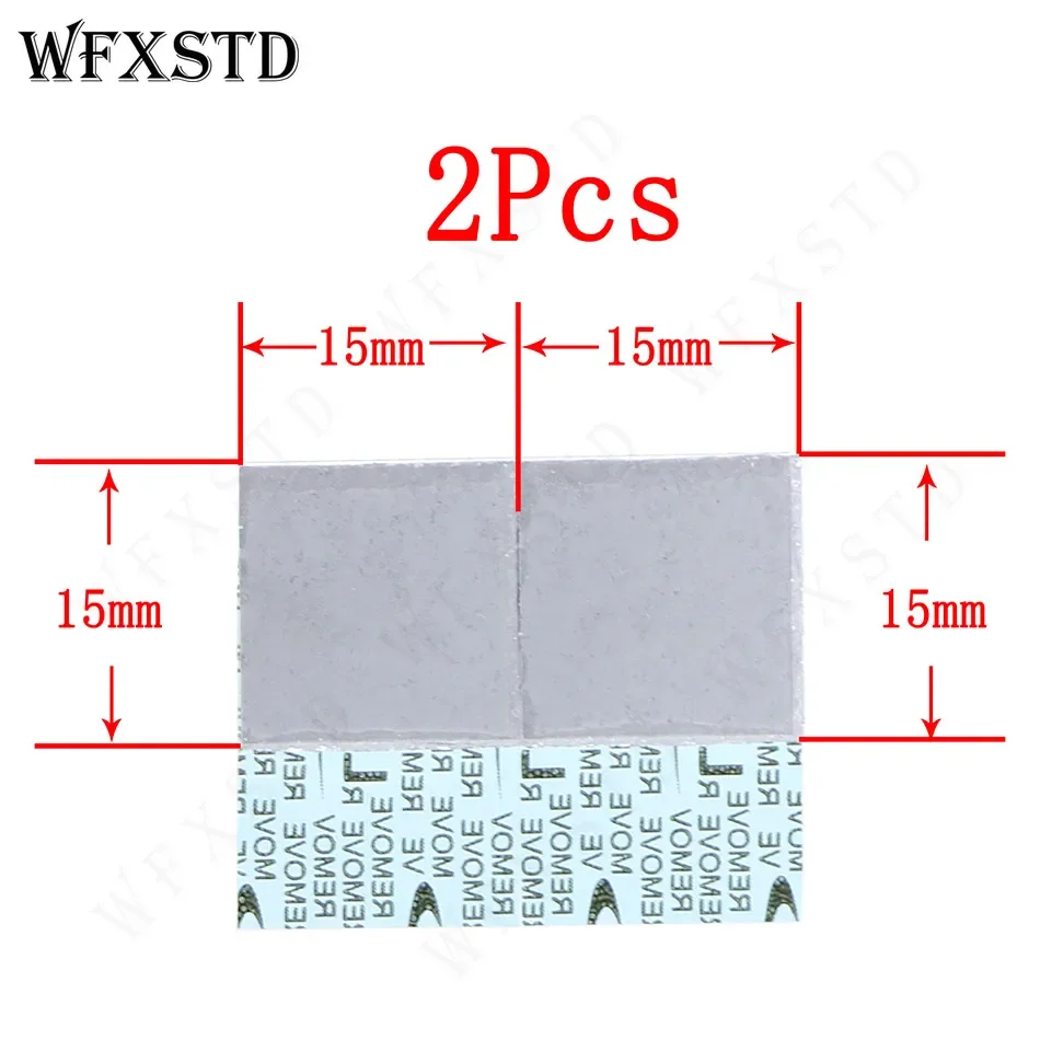 10Pcs 0.75mm Silicon Thermal Pad For LAIRD Notebook Graphics Memory Beiqiao Flex730