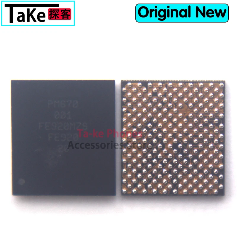 10+100Pcs PM670 001 PM670A 000-01 PM670L 000 Power Supply IC Suitable for Xiaomi 8 Lite 9SE