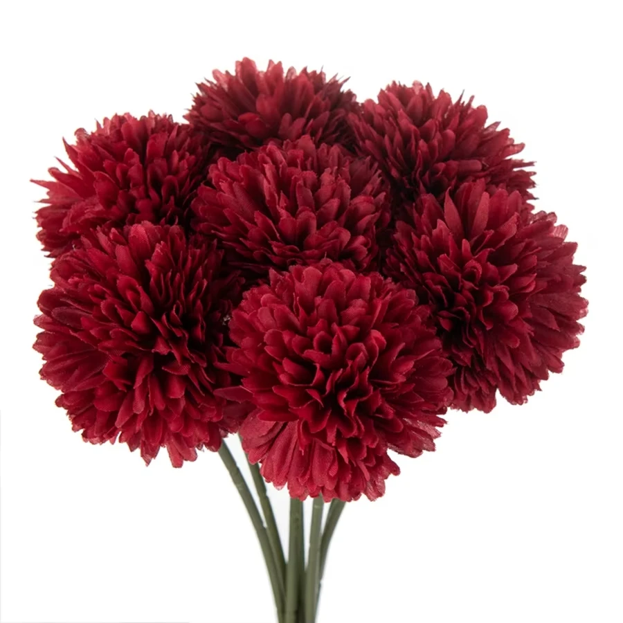 Künstliche Blumen aus Seide, Löwenzahn, Hortensien, Vasen für Zuhause, Girlanden, Hochzeitssträuße, Brautsträuße, Feiertage, Herbstdekorationen, 3/5 Stück
