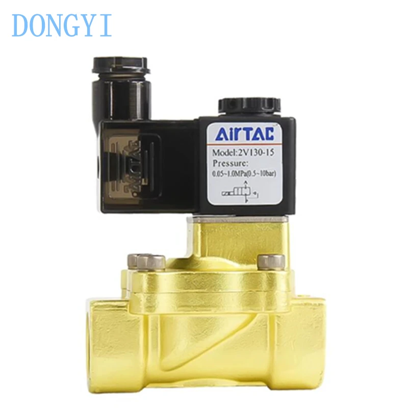 Fluid Control Valve 2V 2V130-10 2V130-15 2V250-20 2V250-25 A B AC220V DC24V