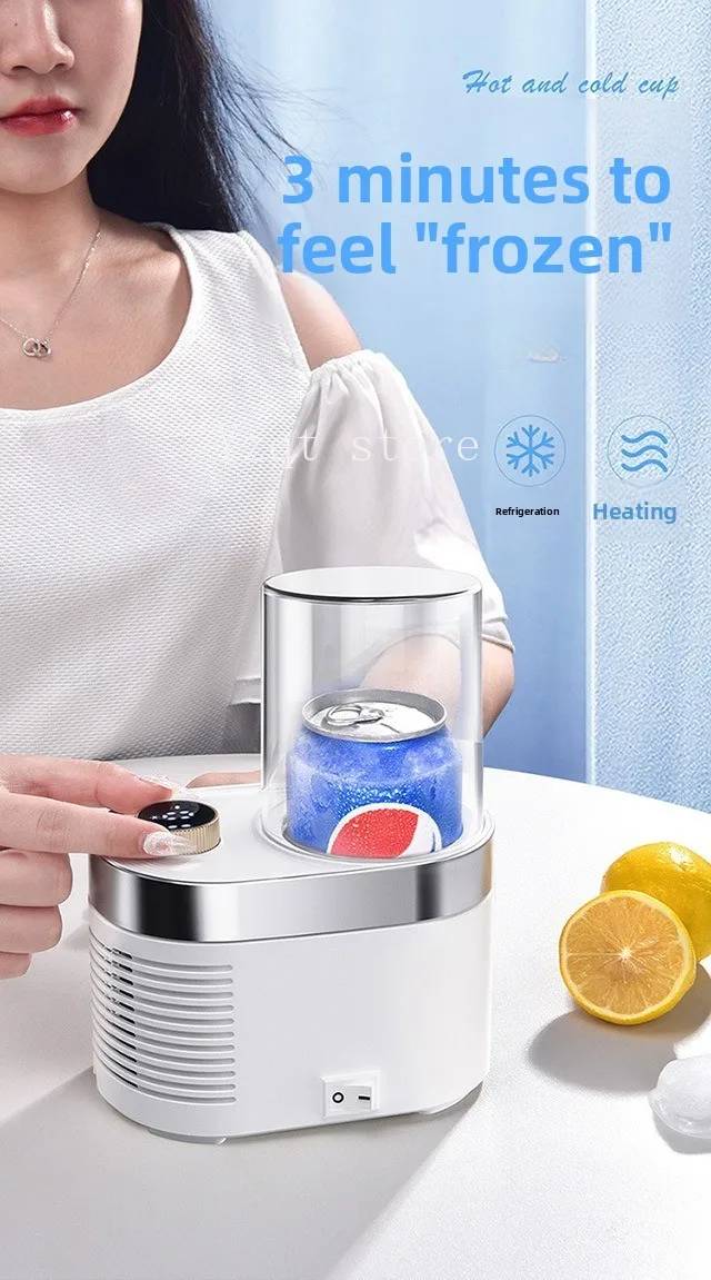 New fast cooling cup chilling artifact desktop fast cooling cup small hot and cold refrigerator