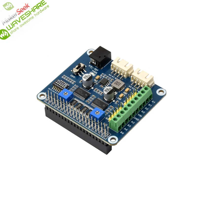 

Makerseek & Waveshare Stepper Motor HAT-SKU-15669-Price without Shipping fee