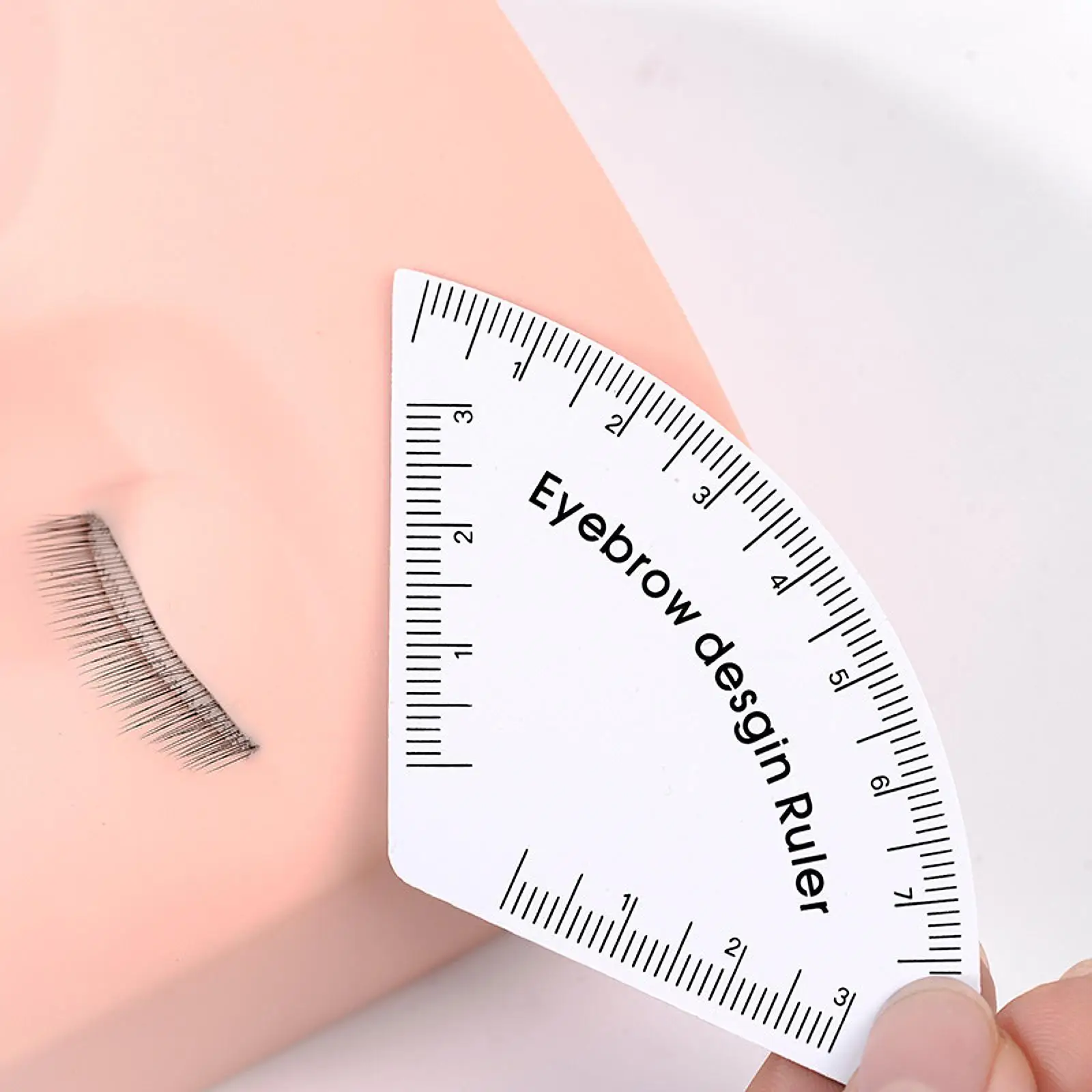 여성용 눈썹 스텐실, 아치 가이드가 있는 전문가용 눈썹 템플릿