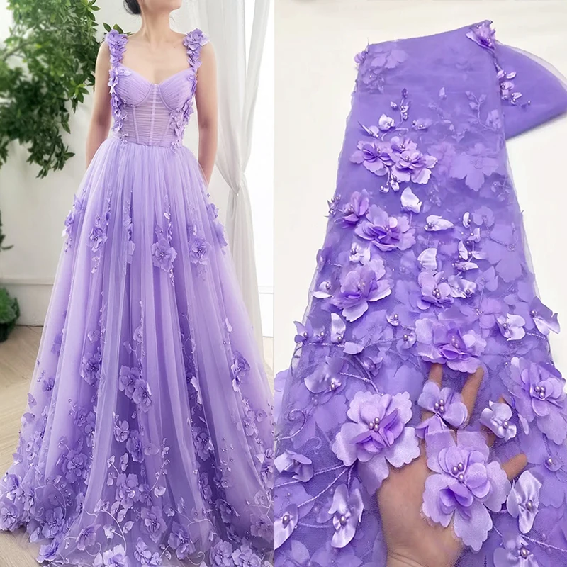 

Новейшая французская кружевная ткань высокого качества, свадебная нигерийская африканская тюль, кружевная ткань с вышивкой бисером, кружевная бейка DP20