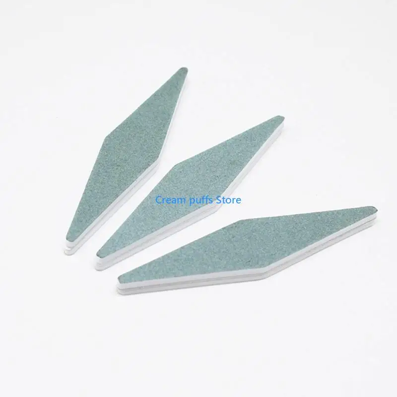 50LE Pack of 20 Silver Polishing Sticks Diamond Sponge Sticks Double-Sided Sanding Sticks Jewellery Cleaning Tools