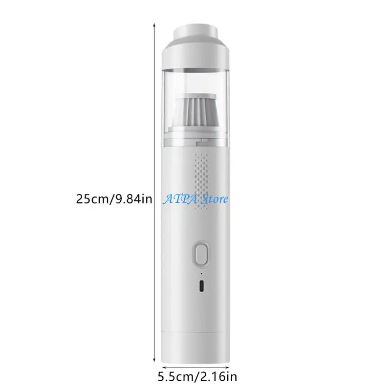 U13C 9000Pa Strong Suction Wireless Car Vacuum Cleaner Blower Double Use Portable Cleaning for Car Seats Camping Gear Cleaning