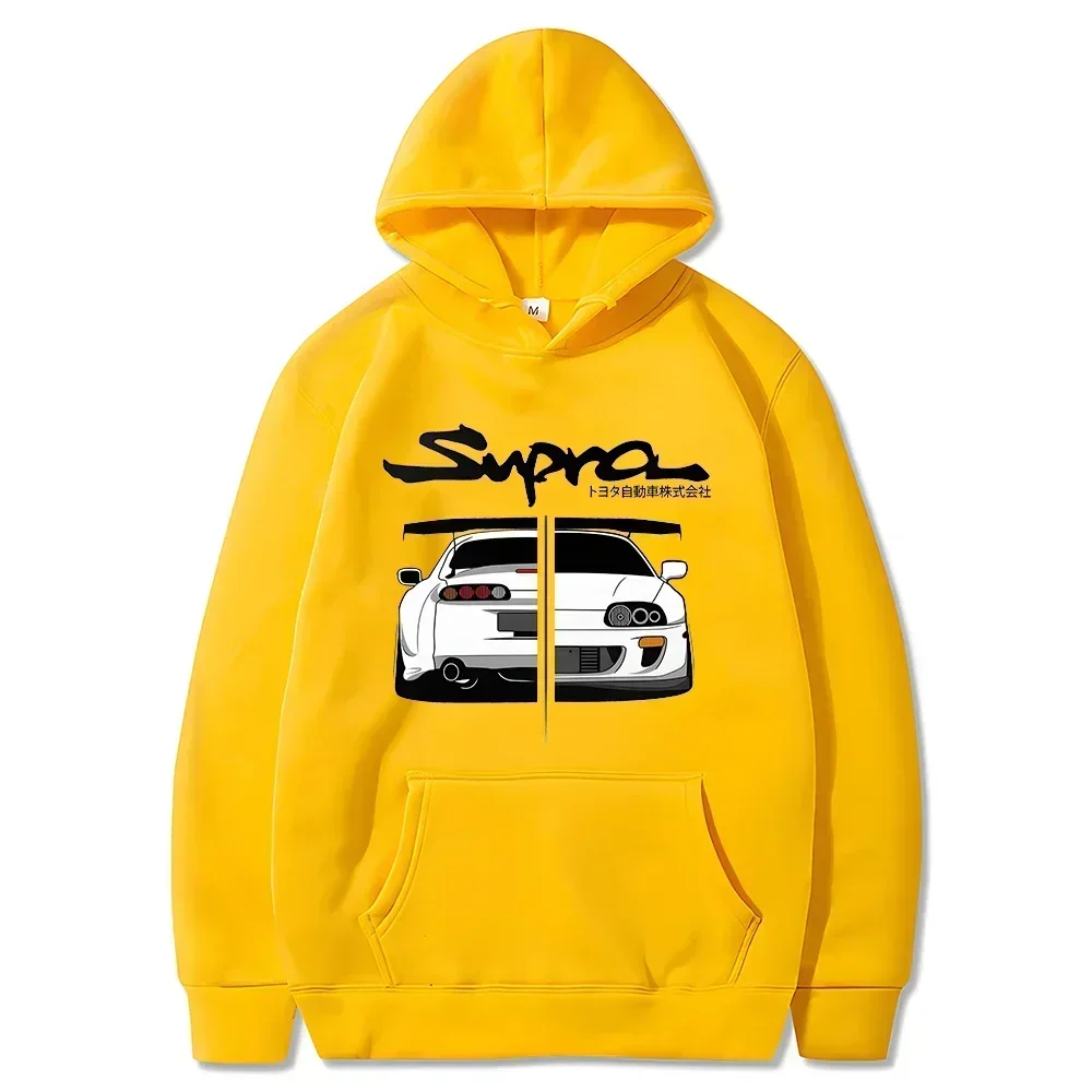 Supra Print Street Trend Heren Dames Sweatshirt met capuchon Herfst Winter Dagelijks Outdoor Vakantie Fitness Casual losse warme sportkleding