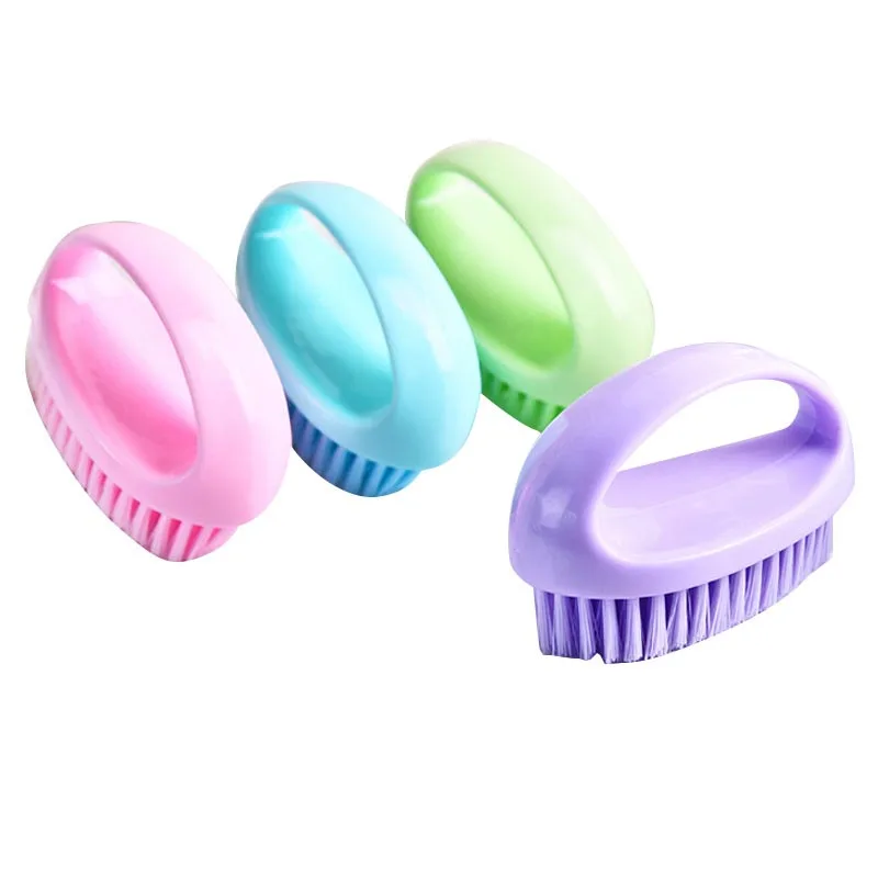 Colorful Soft Wool Clothes Brush Multifunctional Household Cleaning Washing Brush Shoes Brush Collar Shoes Cleaning Brush