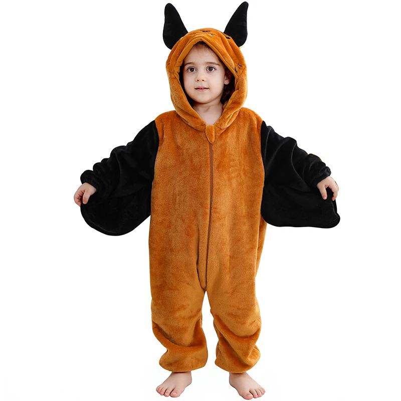 MICHLEY Halloween Christmas Baby Rompers Flannel Cosplay Toddler Infant Clothes Overall Bodysuits Jumpsuit Costume For Girl Boy