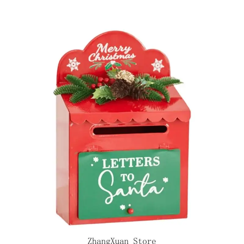 Weihnachtsbriefkasten-Display-Akzent für Eingangsbereiche und Einzelhandelsvitrinen 3XUF – Detail 5