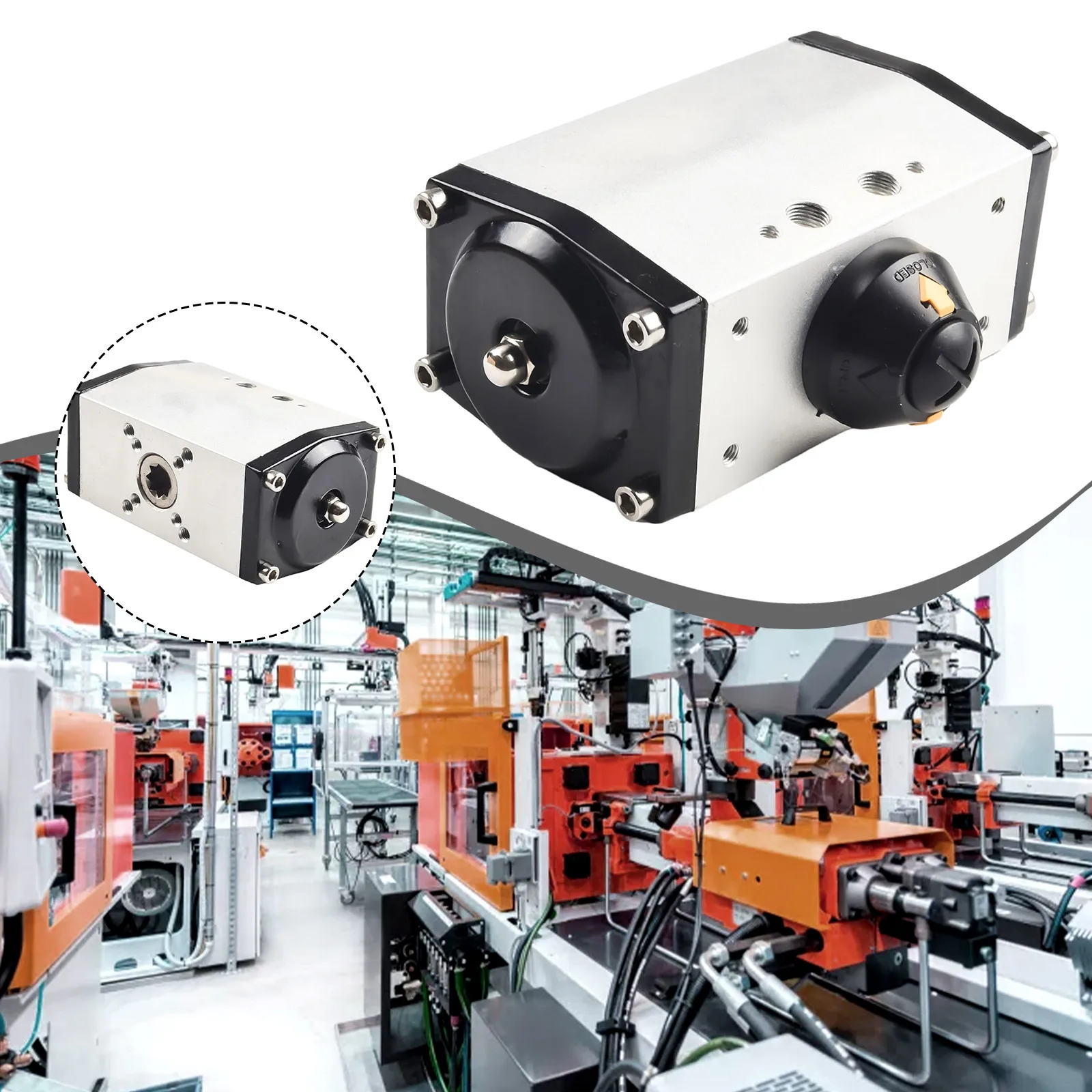 Pneumatic Actuator Air Actuated Power Plant Process Control AT-52 DC GT-75 Industrial Automation Normal Pressure Pneumatic