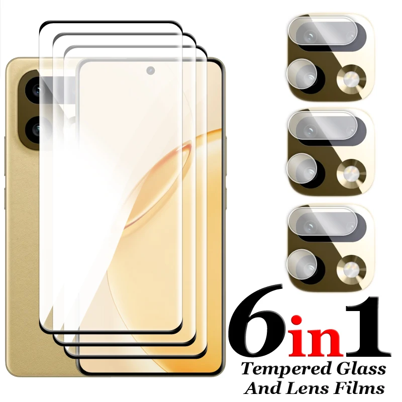 

For Realme 16 Pro Plus Glass For Realme 16 Pro+ Tempered Glass Full Cover 3D Curved Screen Protector For Realme 16 Pro Plus Film