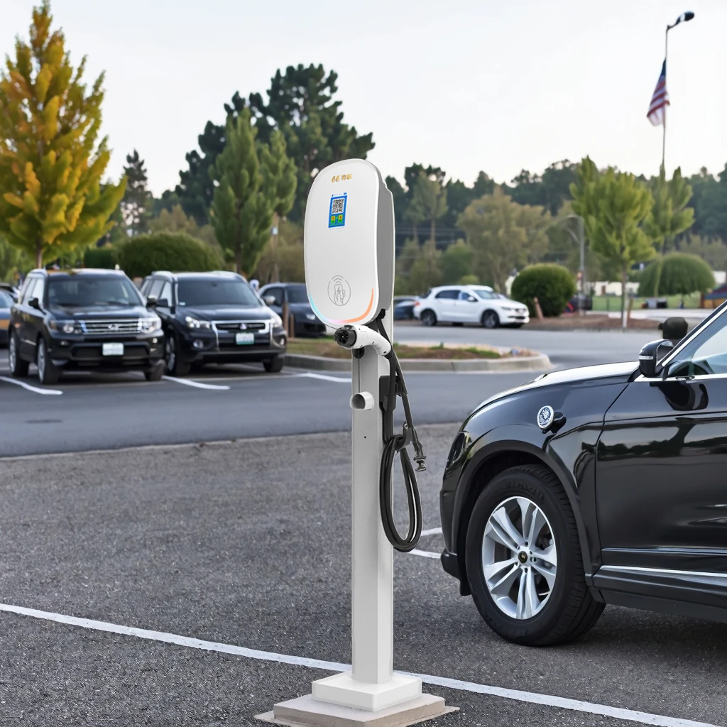 الطاقة الجديدة 7KW التيار المتناوب 32A المحمولة EV شاحن سريع نوع 2 1 المرحلة محطة شحن السيارة الكهربائية محطات شحن الحائط #1