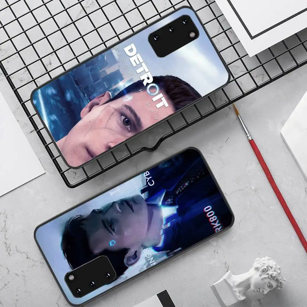 حافظة هاتف كلاسيكية RPG Game D-Detroit لهاتف سامسونج S 24 Fe 25 Ultra Plus 20 Lite 21 30 22 23 24 22 Ultra 5G Fundas #5