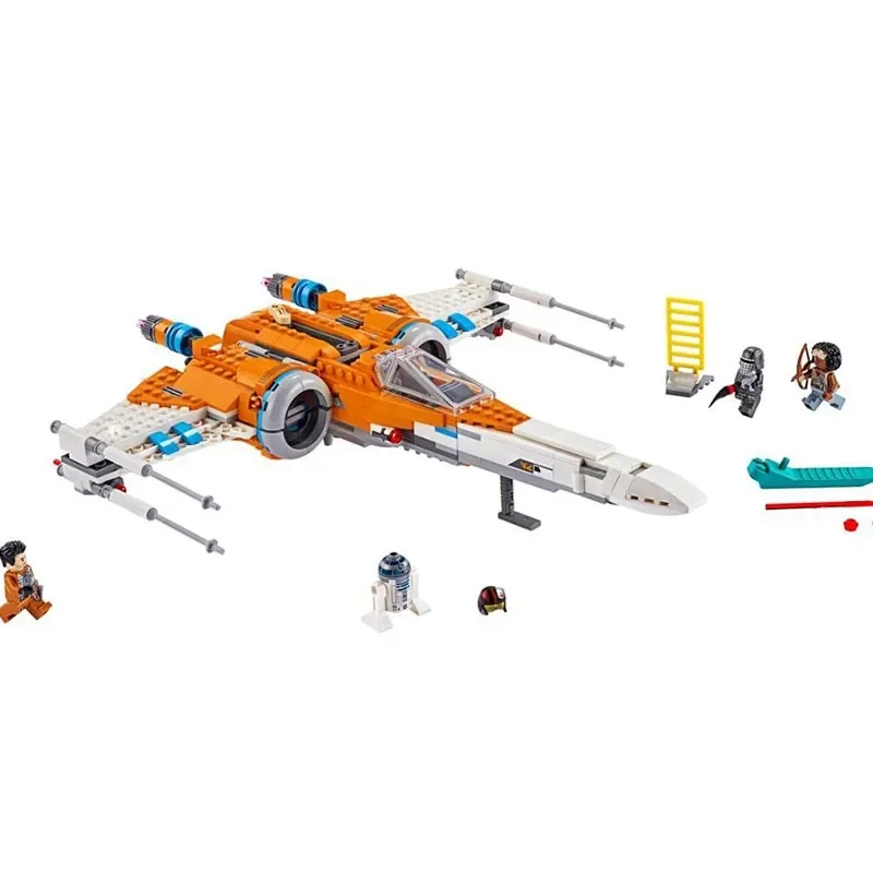 Poe Dameron\'s X-wing Fighter 75273 Resistance Rebel Fighter 75149 Starfighter 75218 Poe\'s Fighter 75102 Building Blocks