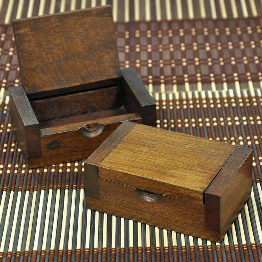

Wooden Jewelry Storage Container for Earrings Bracelets Necklaces Solid Wood Jewelry Box Solid Wood