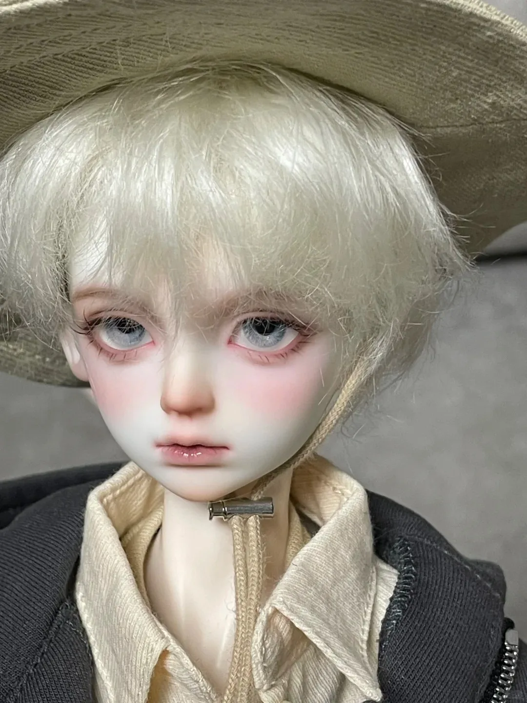 2026 Neu 1/4 BJD Puppe SD Kopf - Niuzai Junge Sommersprossige Mädchenpuppe mit Feinem Make-up, Wunderschönes Gesicht, Hochwertig Auf Lager