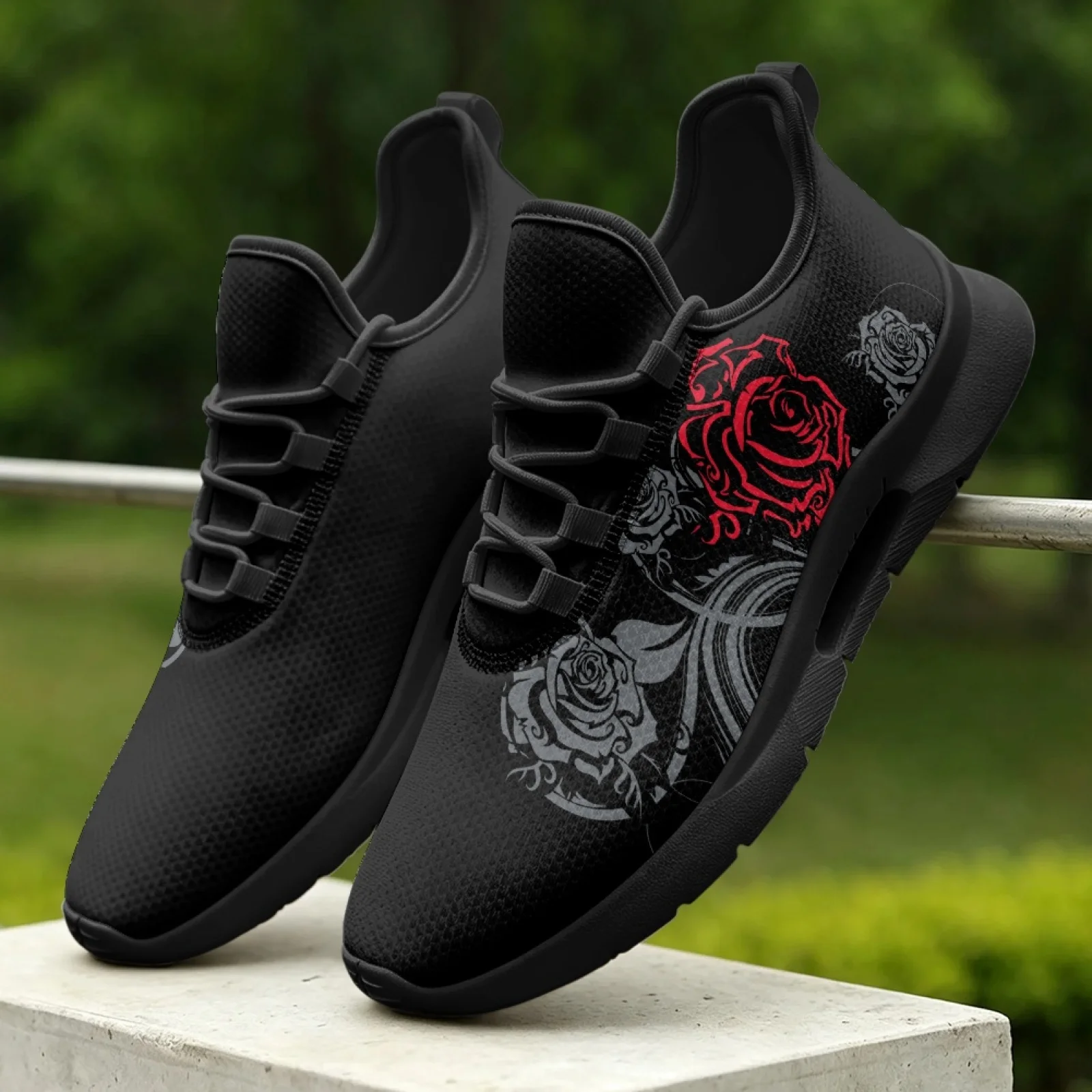 XIXIRIMIDO Women's Lace-up Casual Shoe Nurse Shoes Women's Sandals Men's Sneakers and Casual Shoes Tenis Feminino Simple Rose