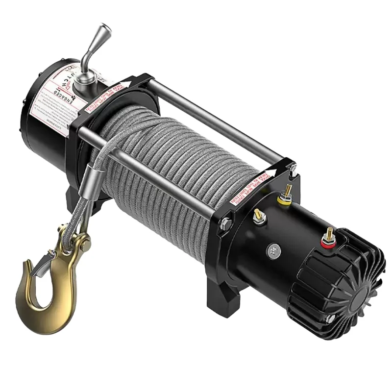 Ultimate 9500lb 16800lb Electric Winch Steel Wire Cable OffRoad SelfRecovery Designed for Polaris Marine Use Cranes