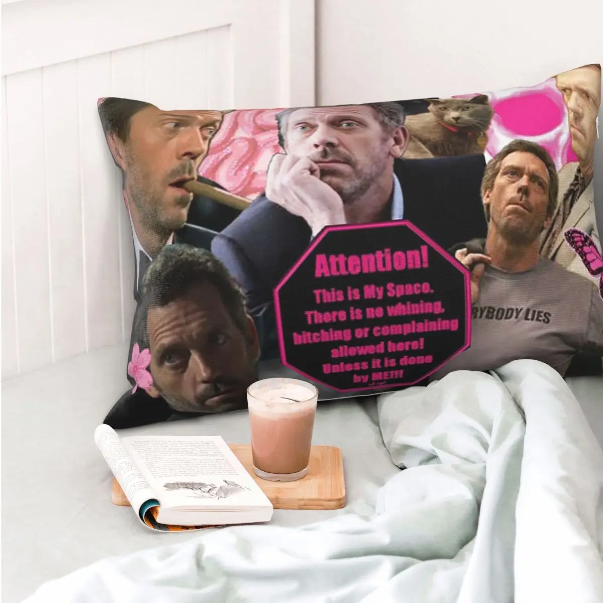 Dr. Gregory House Tomorrowland Rectangle Pillowcase Cushion Cover Decor Bedroom Bed Home Comfort Throw Pillow