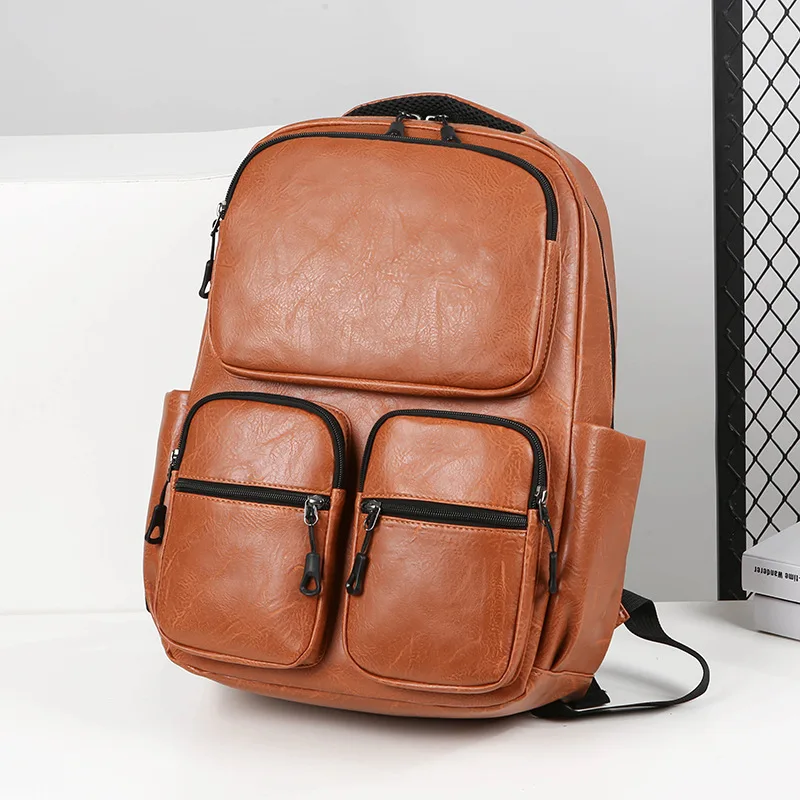 

Multifunctional Backpack Men's Business Leisure Large Capacity Computer Backpack Outdoor Short-distance Commuting Men's Backpack