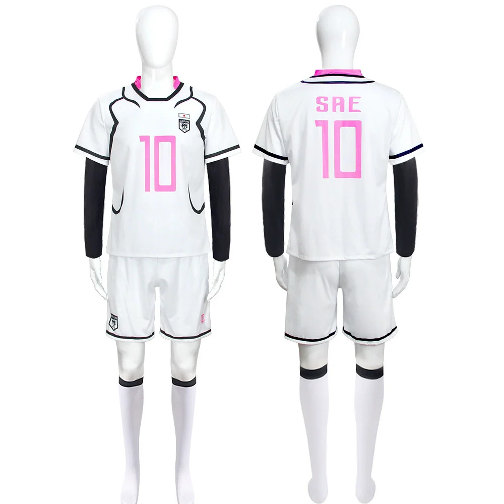 

Anime Blue Lock Bachira Meguru Isagi Yoichi Rensuke Kunigami Chigiri Hyoma Jingo Raichi Cosplay Costume Football Team Uniform