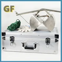 ETC-200 sludge sampler stainless steel box mud dredging lake bottom sludge sediment grab sampler