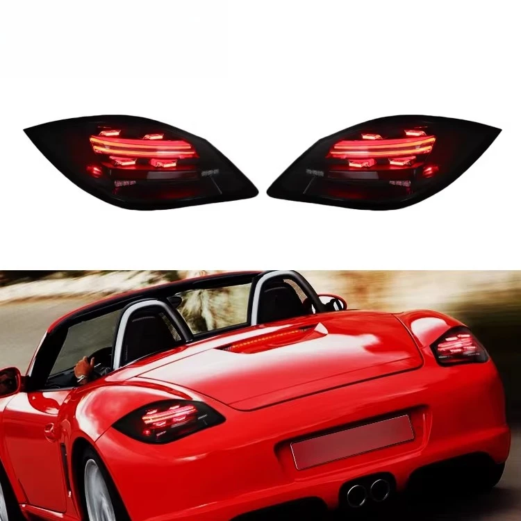 

[1979] Car Rear Lights 2009 2011 2010 987.2 Tail Lights Upgrade to Led Taillight forPorsche Boxster Cayman 987