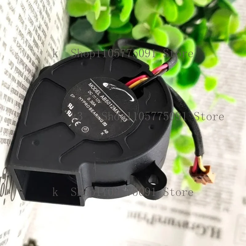 New Original AB5012DX-A03 AB5012MX-A03 12V 0.3A Projector Fan Turbo Blower Server Fan