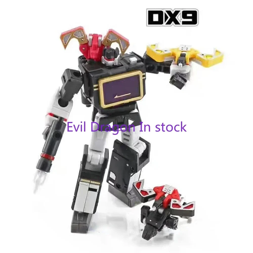 

Трансформирующие игрушки Sonic G1 Фигурка DX9 Черный робот с коробкой Коллекция игрушек Подарок на складе