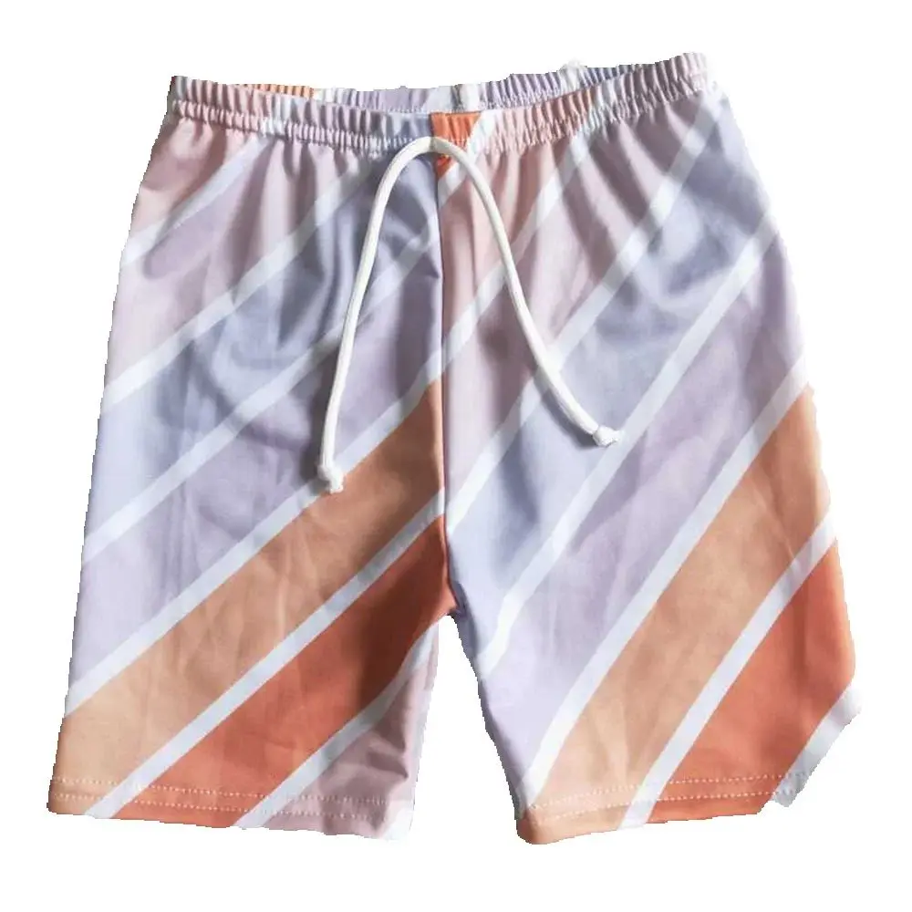 

Baby Boys Summer shorts Kids Stripe Matching Swimwear Clothes for Boys - Fashionable Poolside Outfits