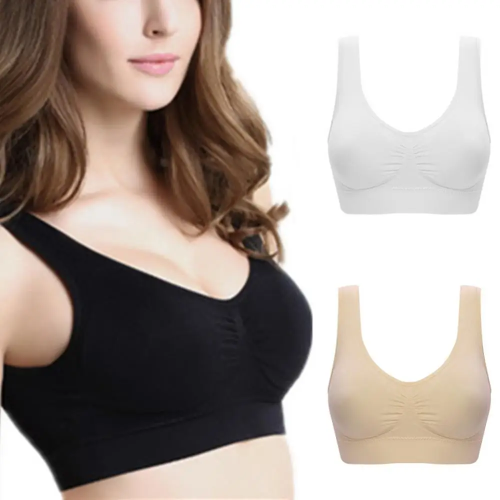 Fashion Women Sexy Single Layer Seamless Bra Wireless Sports Yoga Shapewear Women's Sports Bra Underwear