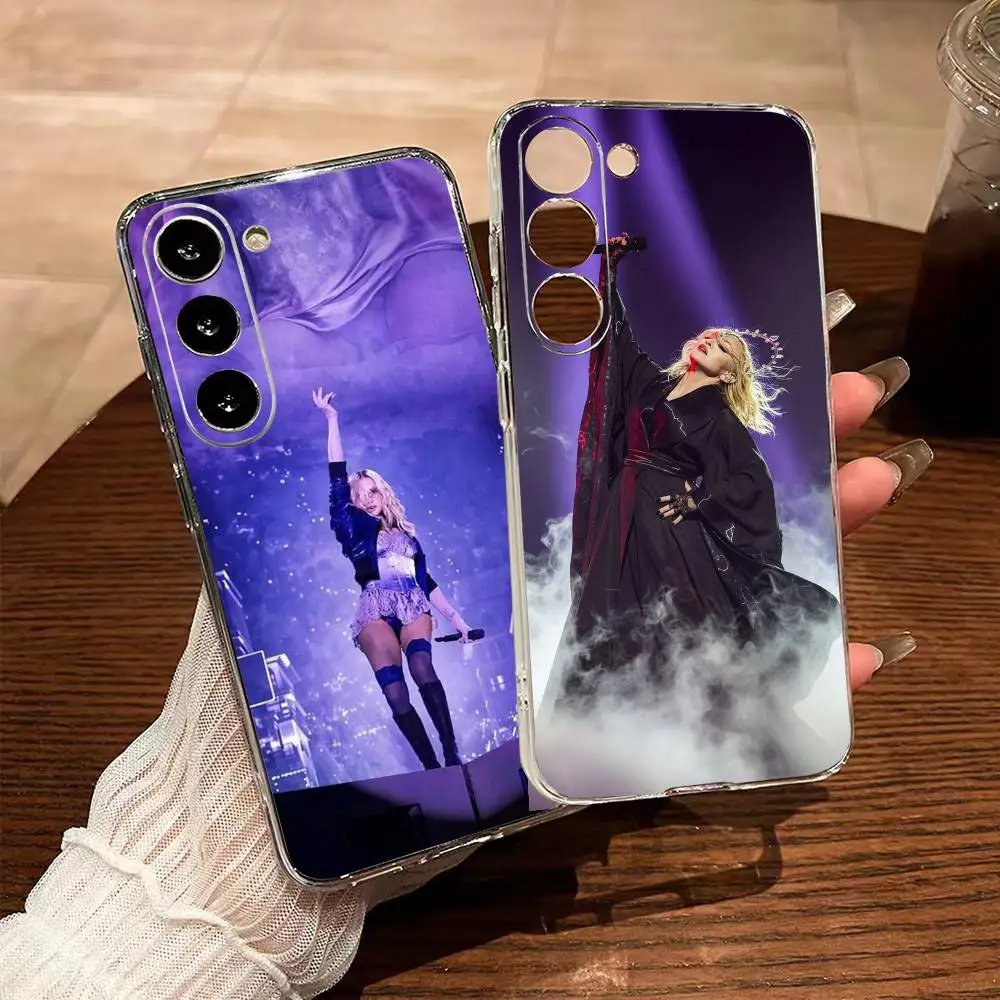 Singer M-Madonna  Transparent Case for Samsung A10 12 20 21S 30 31 40 50 51 52 70 71 Cover