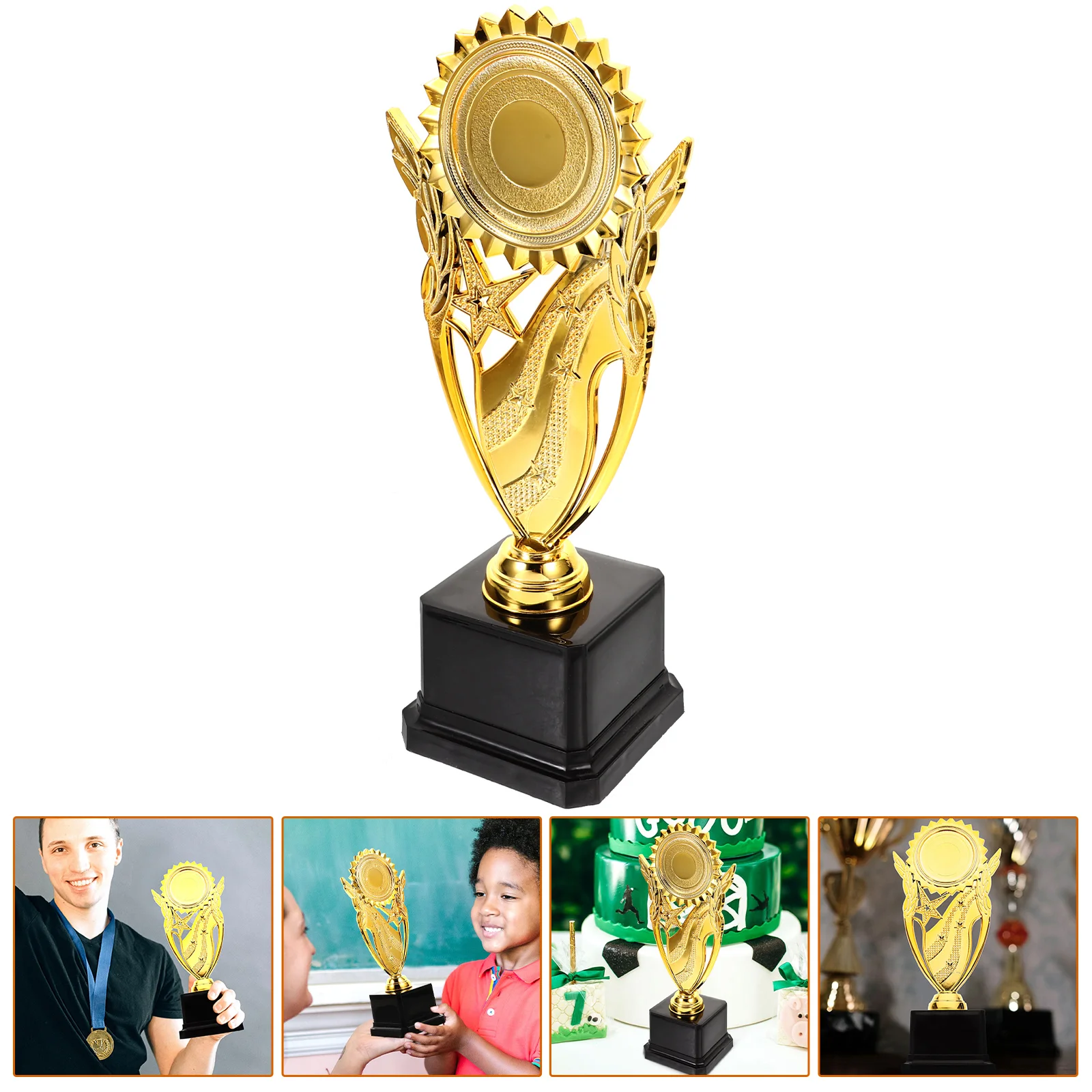 

Creative Shaped Trophy Award Trophy for Kindergarten School Ceremony Party Celebration Winner Cup Decor Party Celebration