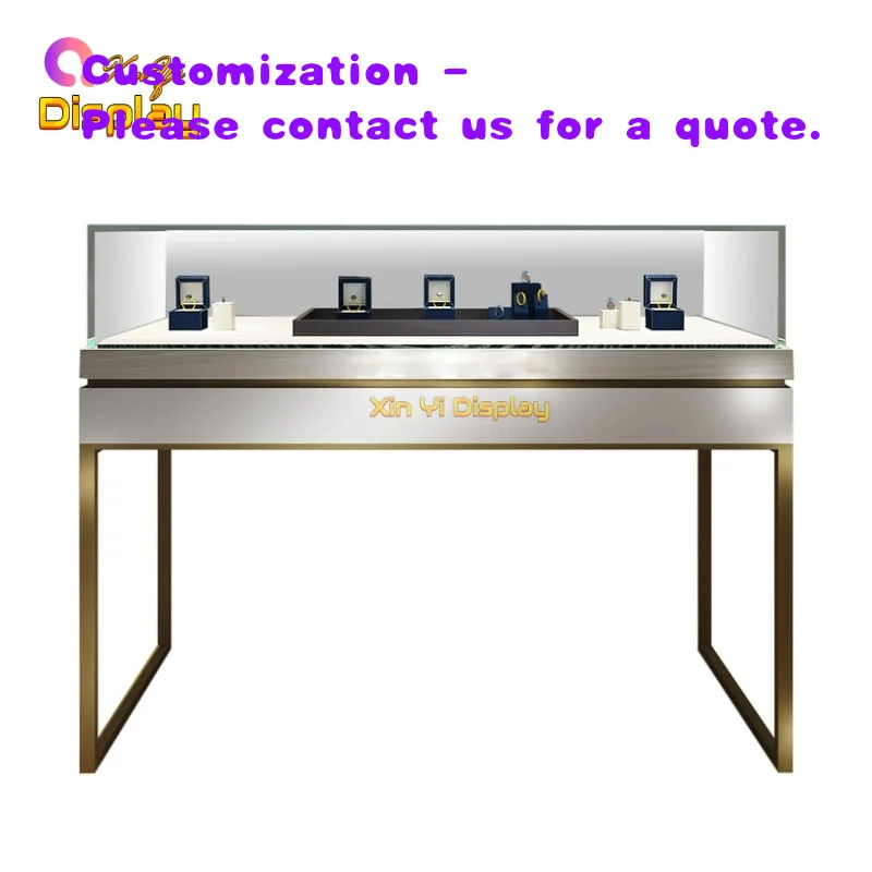 

Элитный современный витринный шкаф из нержавеющей стали с LED-подсветкой, водонепроницаемый, для демонстрации ювелирных изделий и магазинов.