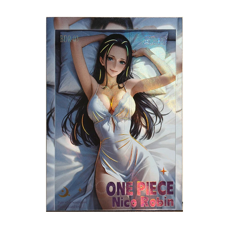 أنيمي قطعة واحدة نادرة QR SVR أو SSP DFG SG TRL SXP AUR EX TR GS BDR SP نيكو روبن ألعاب بطاقات قابلة للجمع للأولاد هدية عيد ميلاد #5