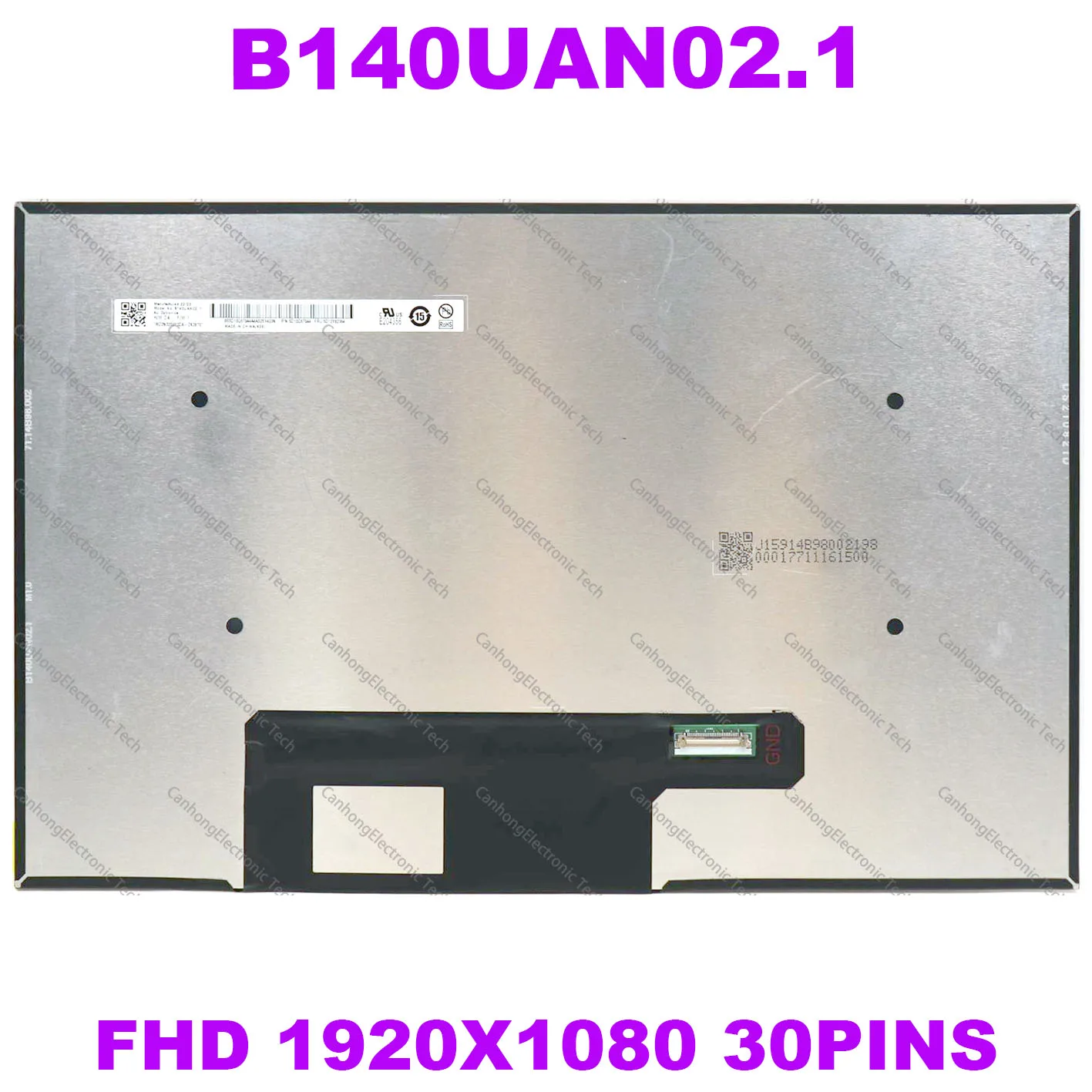 

14 Inch B140UAN02.1 For Lenovo X1 Carbon Gen 9 LED LCD Screen IPS FHD 30PINS Laptop Display Panel P/N: SD10Q67044 FRU:5D10V82364